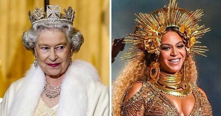 11. KrÃ³lowa ElÅ¼bieta II i BeyoncÃ¨