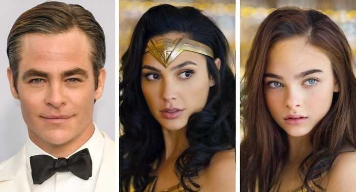 6. Steve Trevor i Diana - "Wonder Woman"