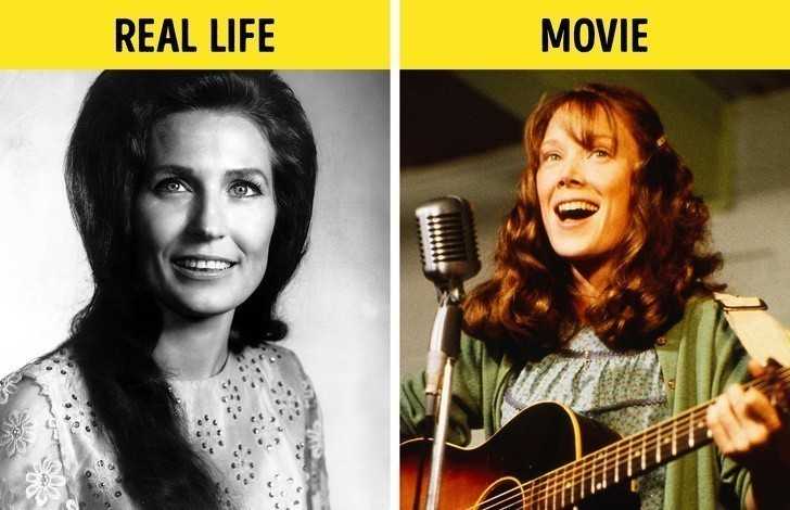 10. Sissy Spacek jako Loretta Lynn, "CÃ³rka gÃ³rnika"