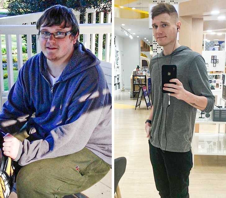 7. "Na poczÄ…tku 2019 roku waÅ¼yÅ‚em 122 kg. NiecaÅ‚e 12 miesiÄ™cy pÃ³Åºniej, 81 kg."