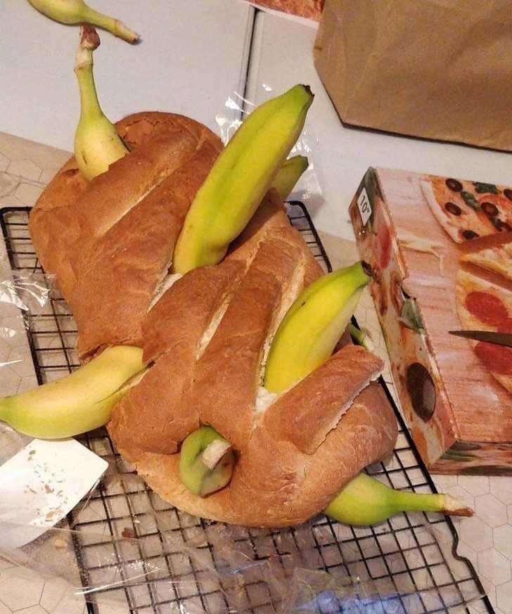 "Po raz pierwszy w Å¼yciu zrobiÅ‚em bananowy chleb. Spodziewajcie siÄ™ kolejnych przepisÃ³w."