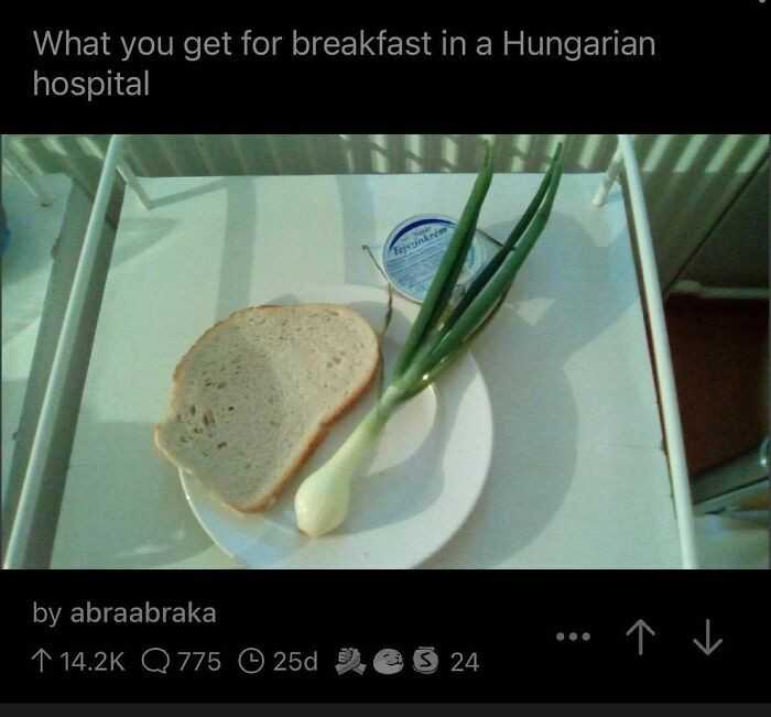 Åšniadanie w wÄ™gierskim szpitalu