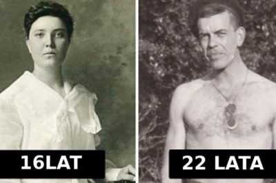 Seria fotografii pokazujÄ
ca, że nasi przodkowie starzeli siÄ znacznie szybciej od nas